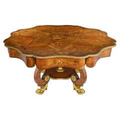 Fine 19th Century Marquetry Inlaid Centre Table