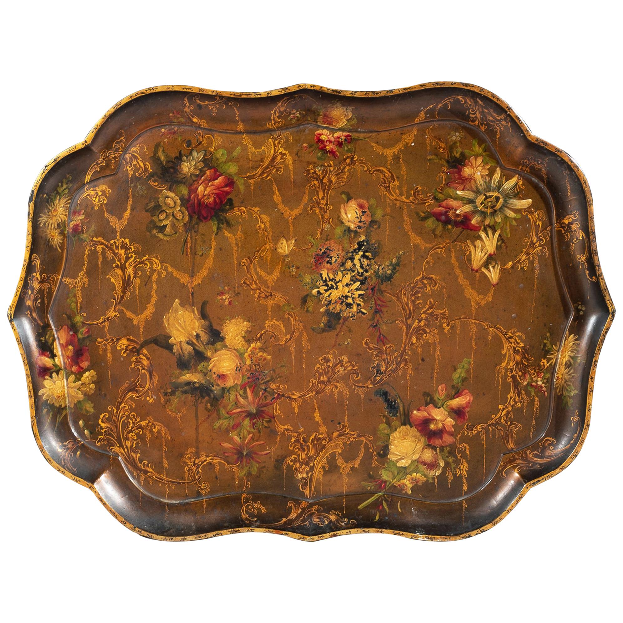 HENRY CLAY PAPIER MACHE TRAY at 1stDibs