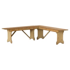 Antique Fine 19th Century Swedish Bench