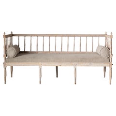 Fine 19th Century Swedish Gustavian Sofa