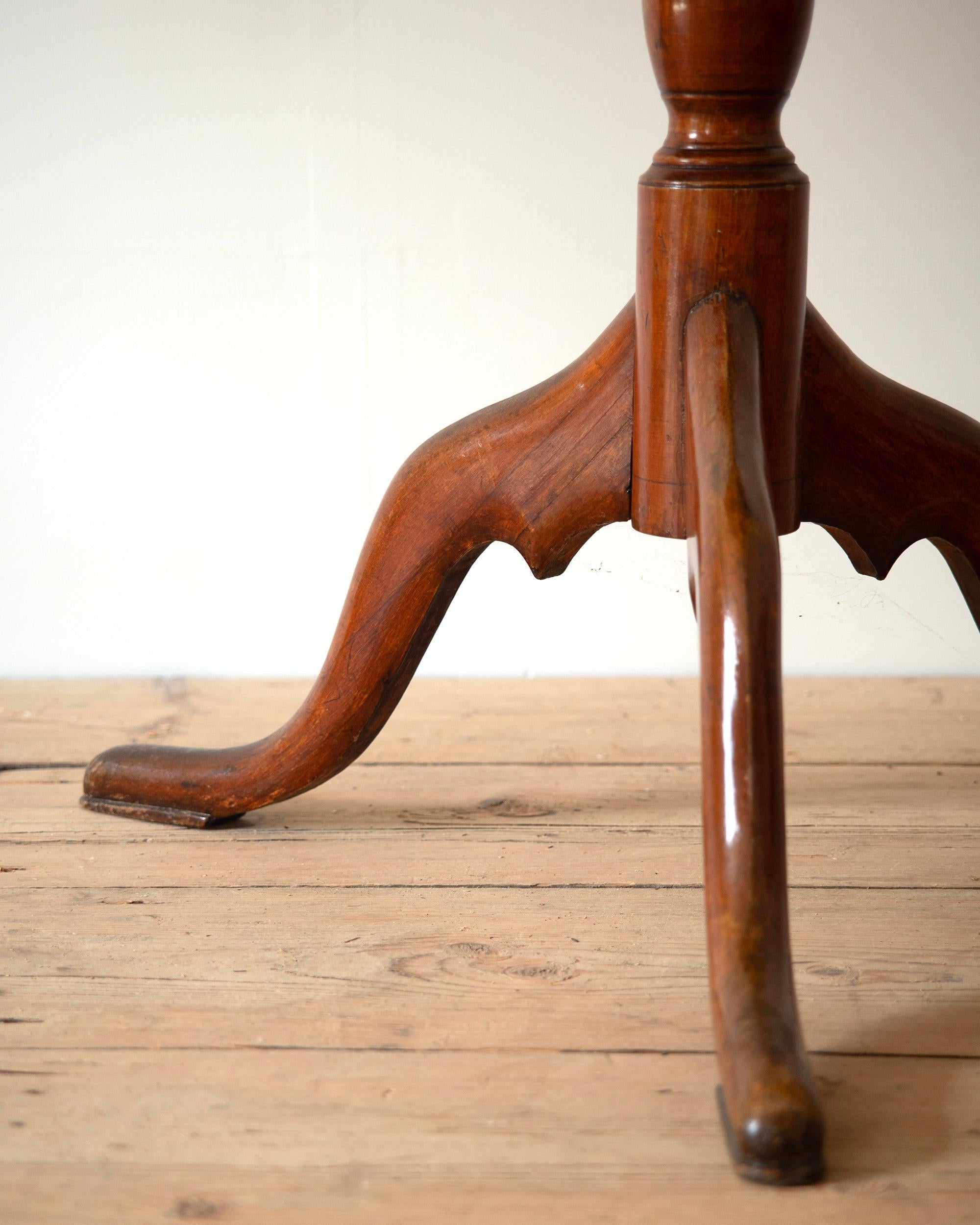 Gustavian Fine 19th Century Swedish Tilt-Top Table For Sale