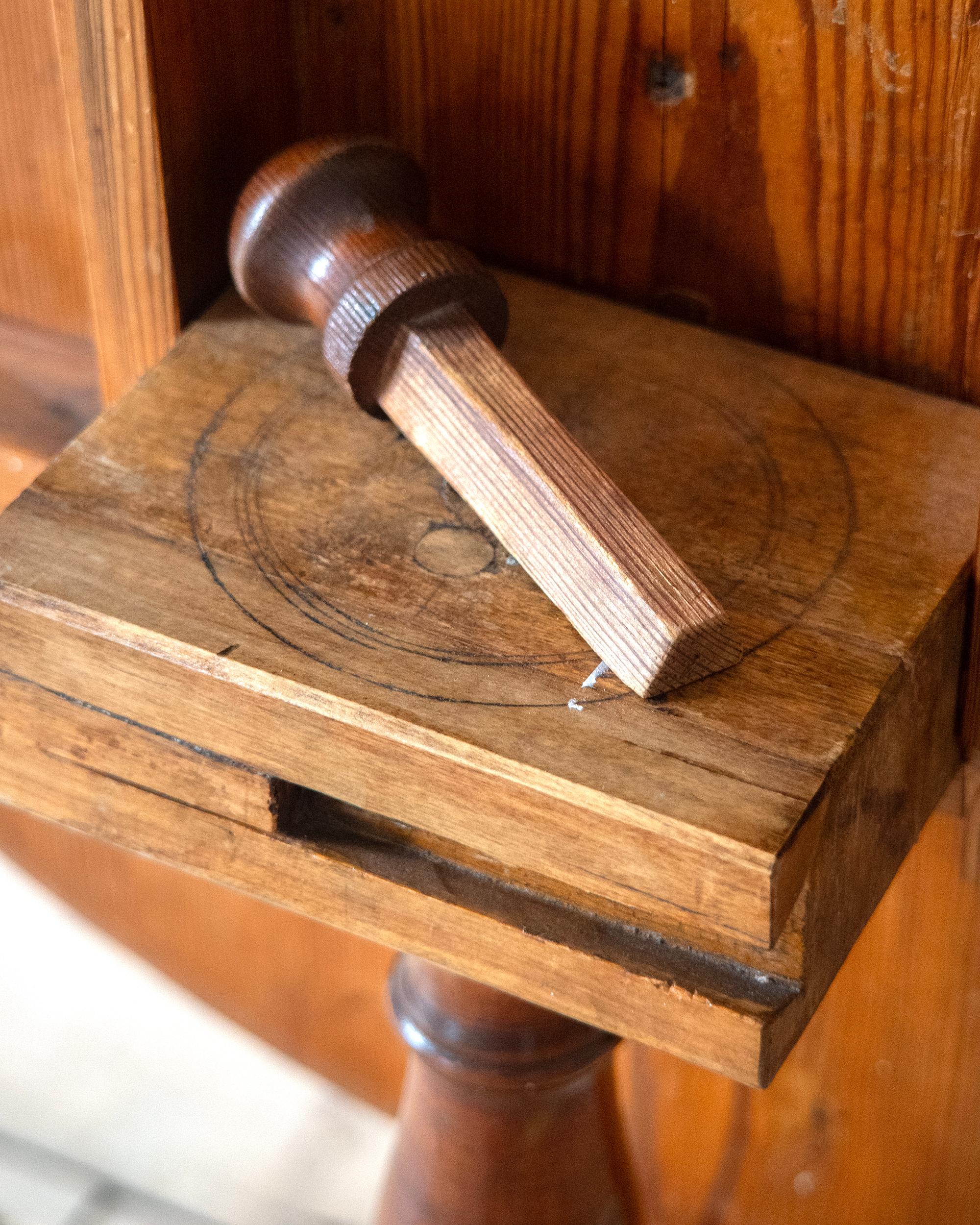 Wood Fine 19th Century Swedish Tilt-Top Table For Sale