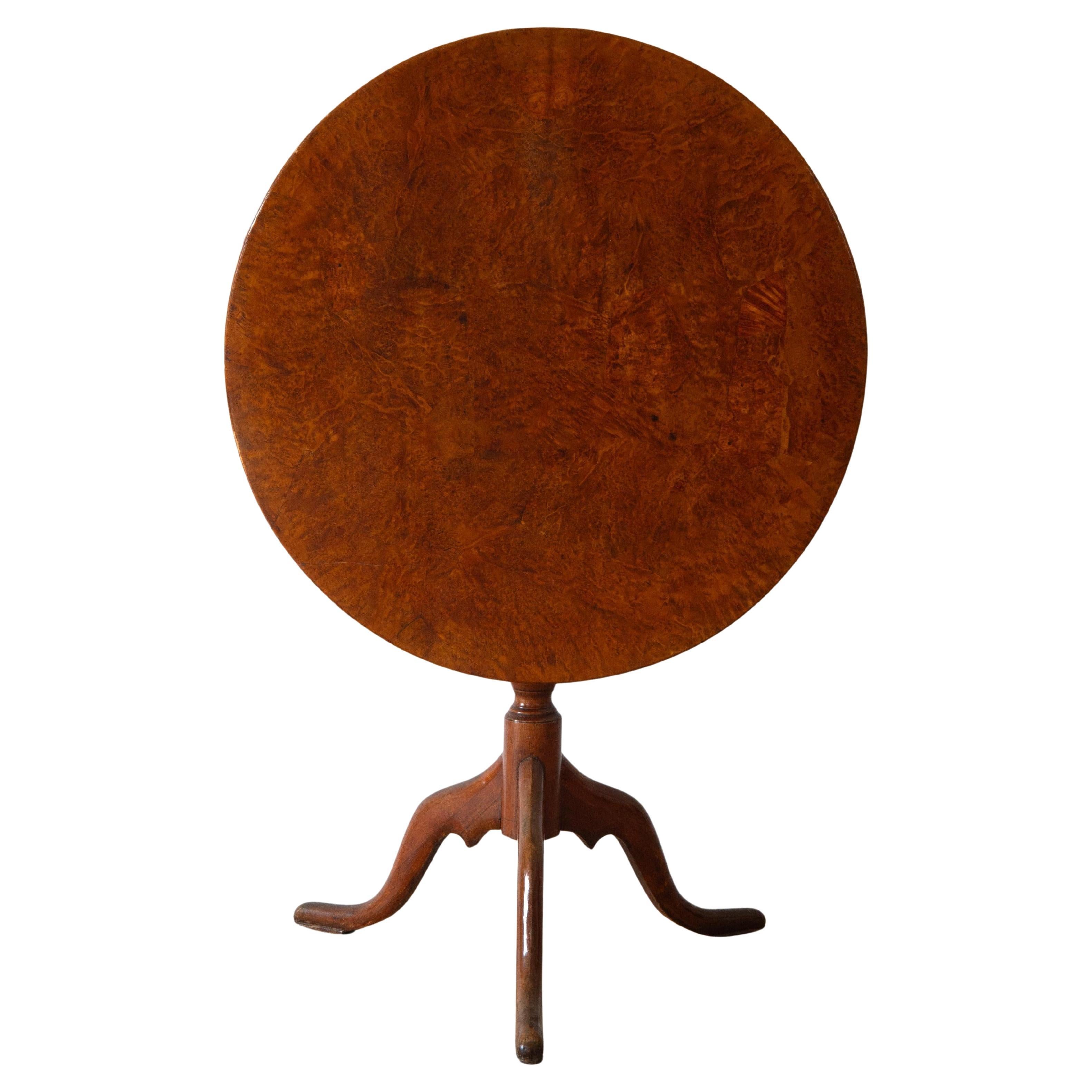 Fine 19th Century Swedish Tilt-Top Table