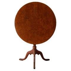 Table suédoise du 19ème siècle à plateau basculant