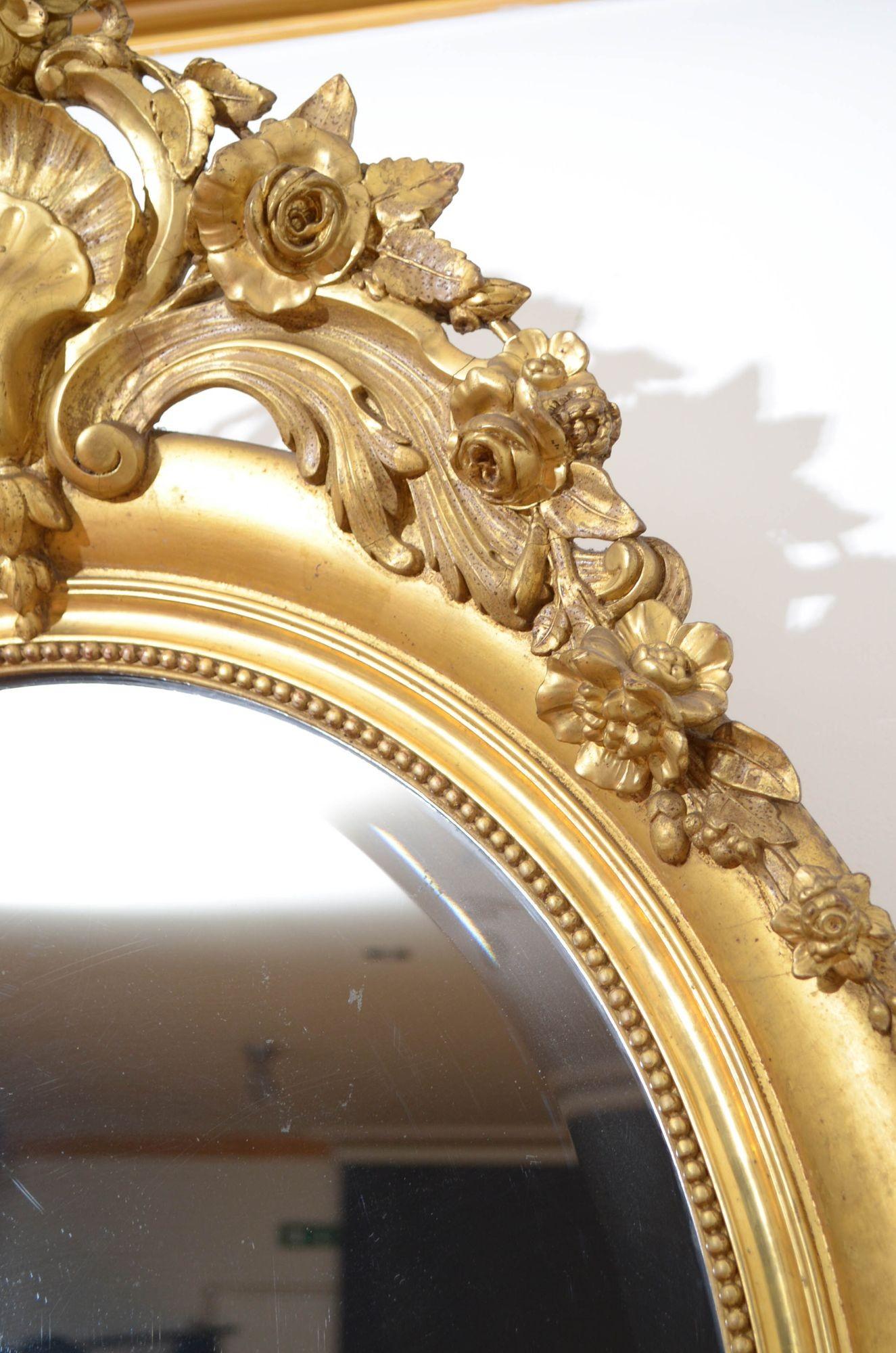 Fine 19th Century Wall Mirror For Sale 5