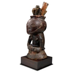 Fine 19th/Early 20th Century Luba/Kusu Fetish Figure