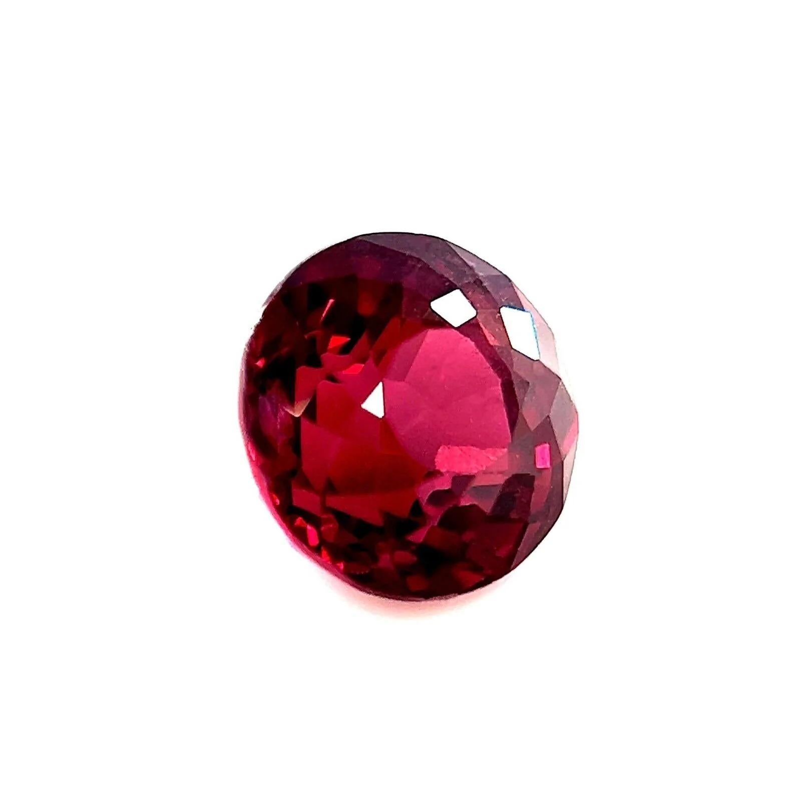 Fine 2.80ct Vivid Pink Purple Rhodolite Garnet Round Diamond Cut 7.5mm Loose Gem

Fine gemme naturelle de grenat rhodolite rose vif et violet. 
2.80 Carat avec une belle couleur rose pourpre vif et une excellente clarté, une pierre très propre. Il