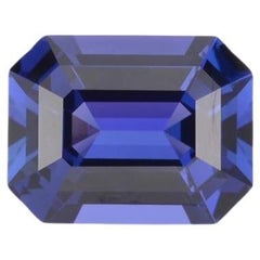 Tanzanite taille émeraude de 9,99 carats - GIA pierres précieuses en vrac - Merkaba Jewelry