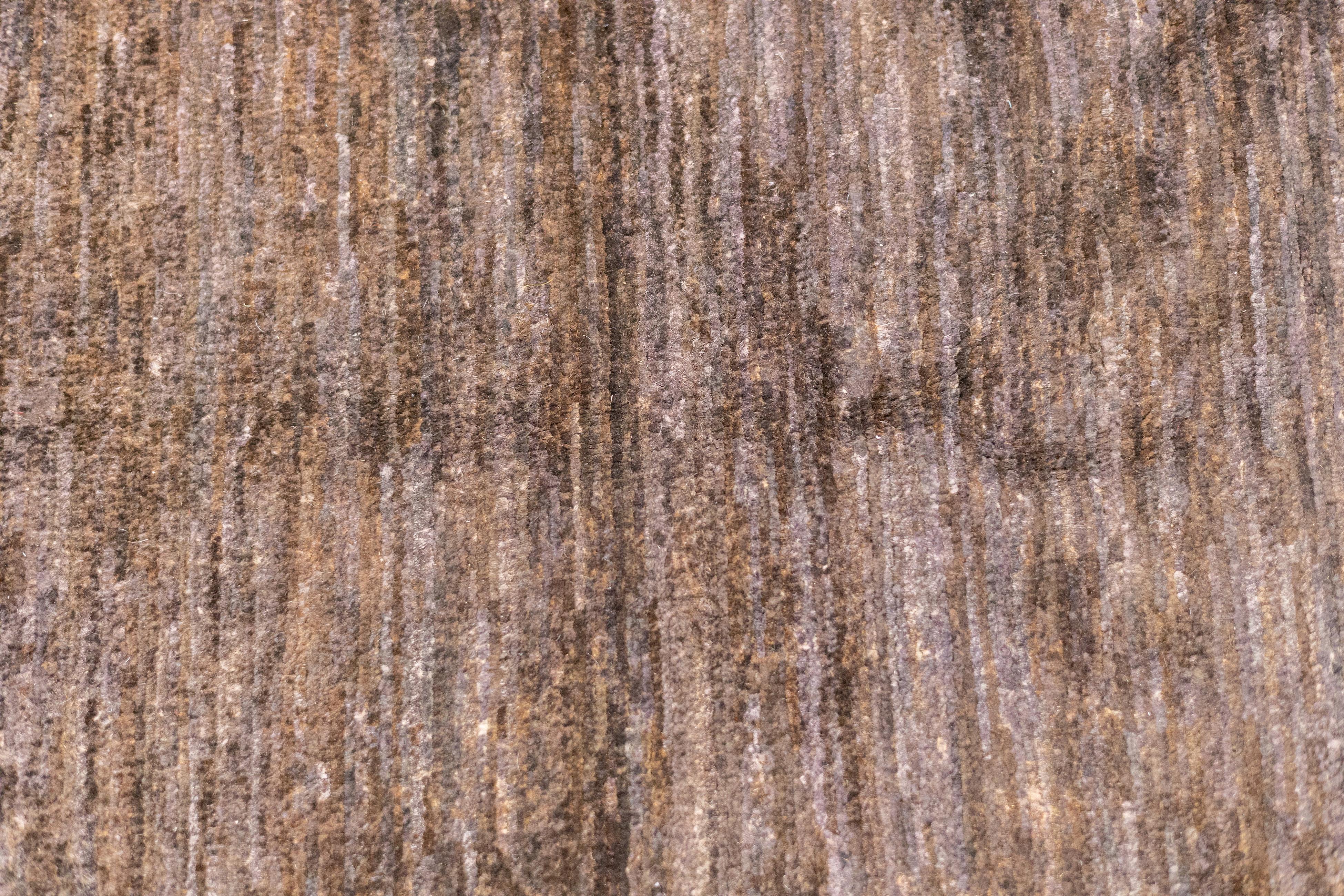 Feiner afghanischer Gabbeh-Teppich 5'9'' x 7'5'' (Wolle) im Angebot