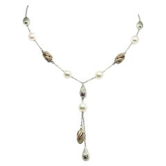 Akoya Pearl Necklace 9 mm 14k Gold Gold Women Certified