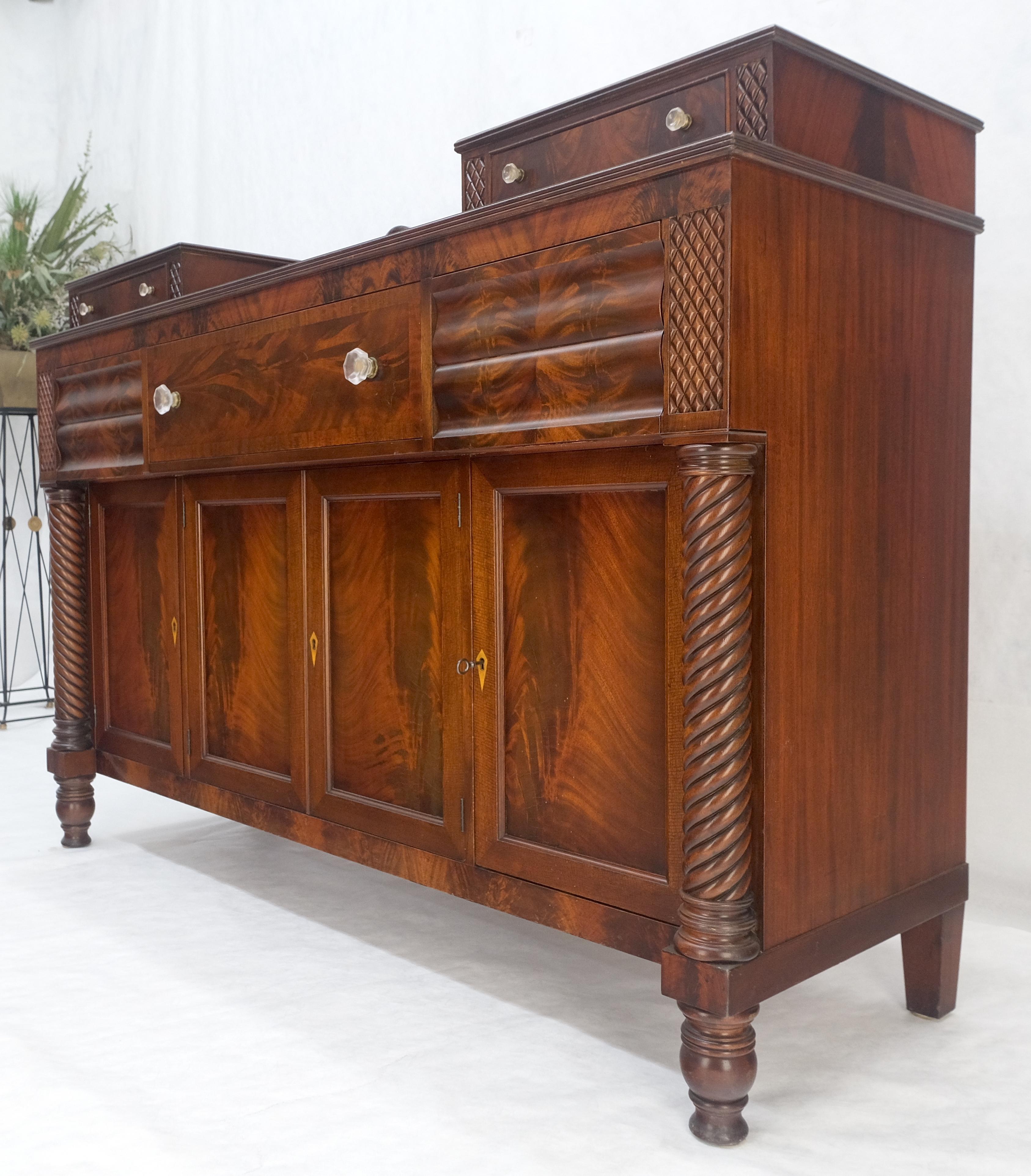 Fine American Empire Crotch Mahogany 66