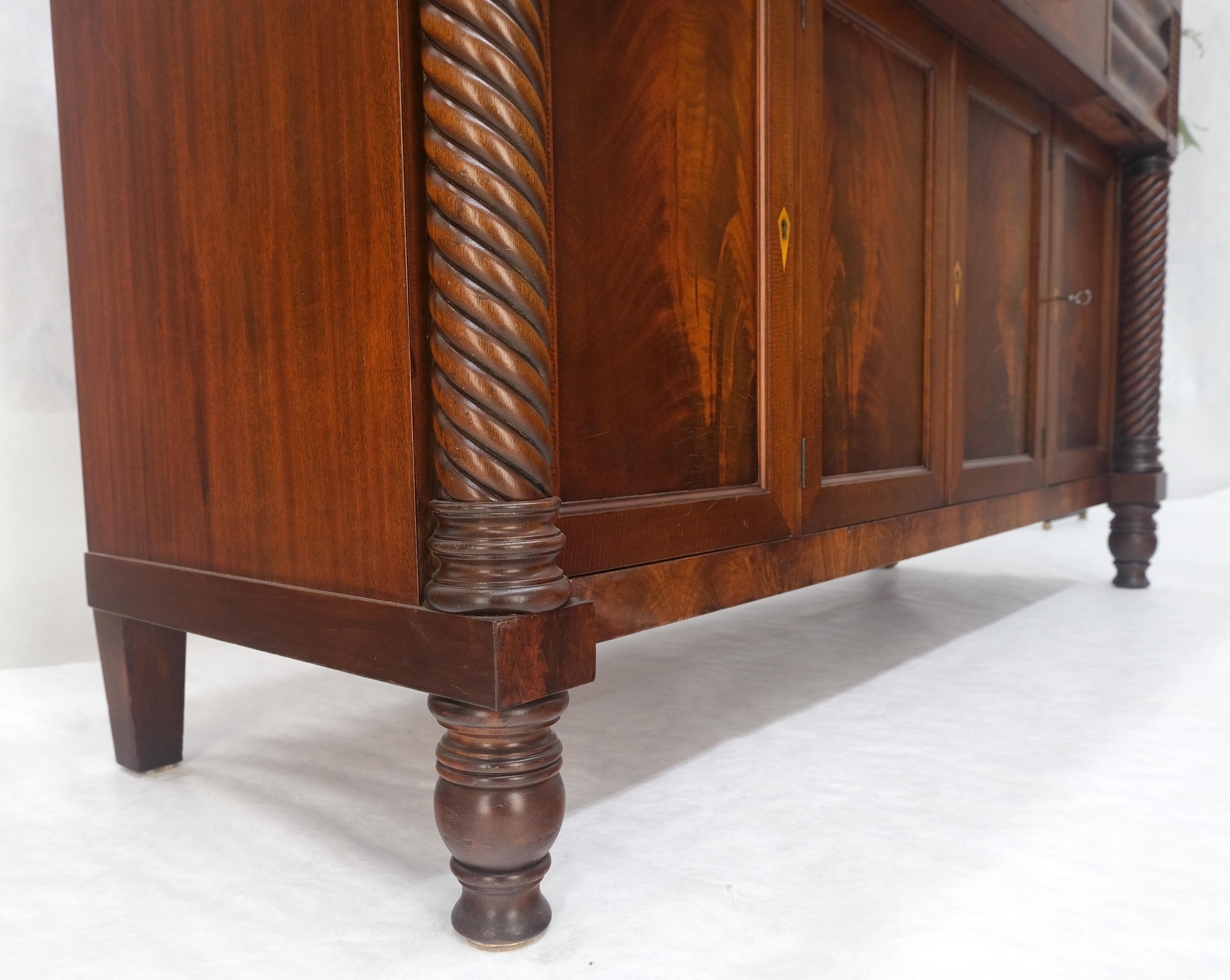 Fine American Empire Crotch Mahogany 66