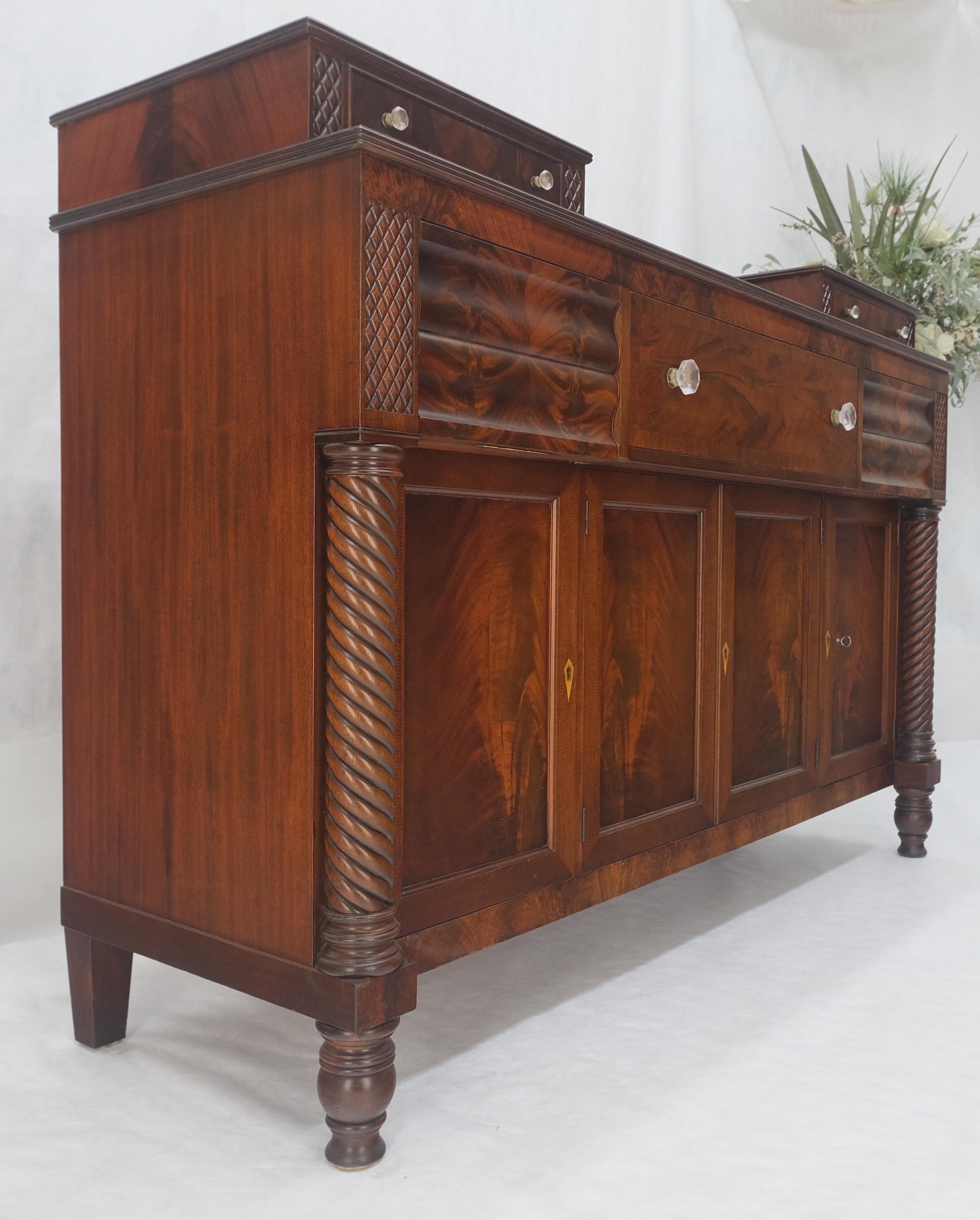 Fine American Empire Crotch Mahogany 66