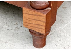 Fine American Empire Mahogany Banded Chest Of Drawers