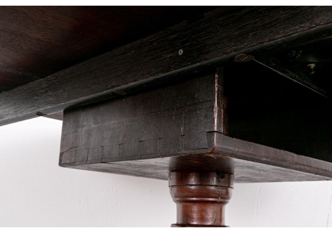Table ronde en acajou PA américain, 1780 en vente 9