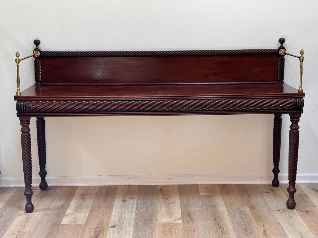 Regency Fine and rare Irish server, sideboard, Dublin c. 1790-1810. For Sale