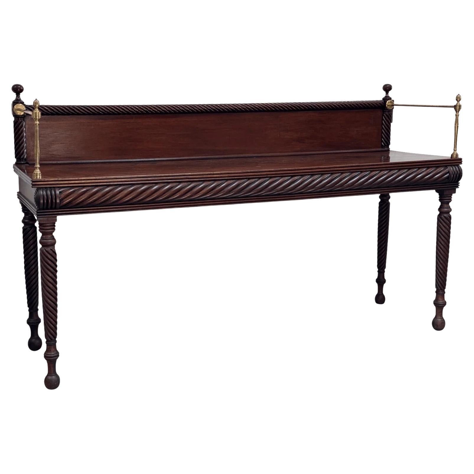 Fine and rare Irish server, sideboard, Dublin c. 1790-1810. For Sale