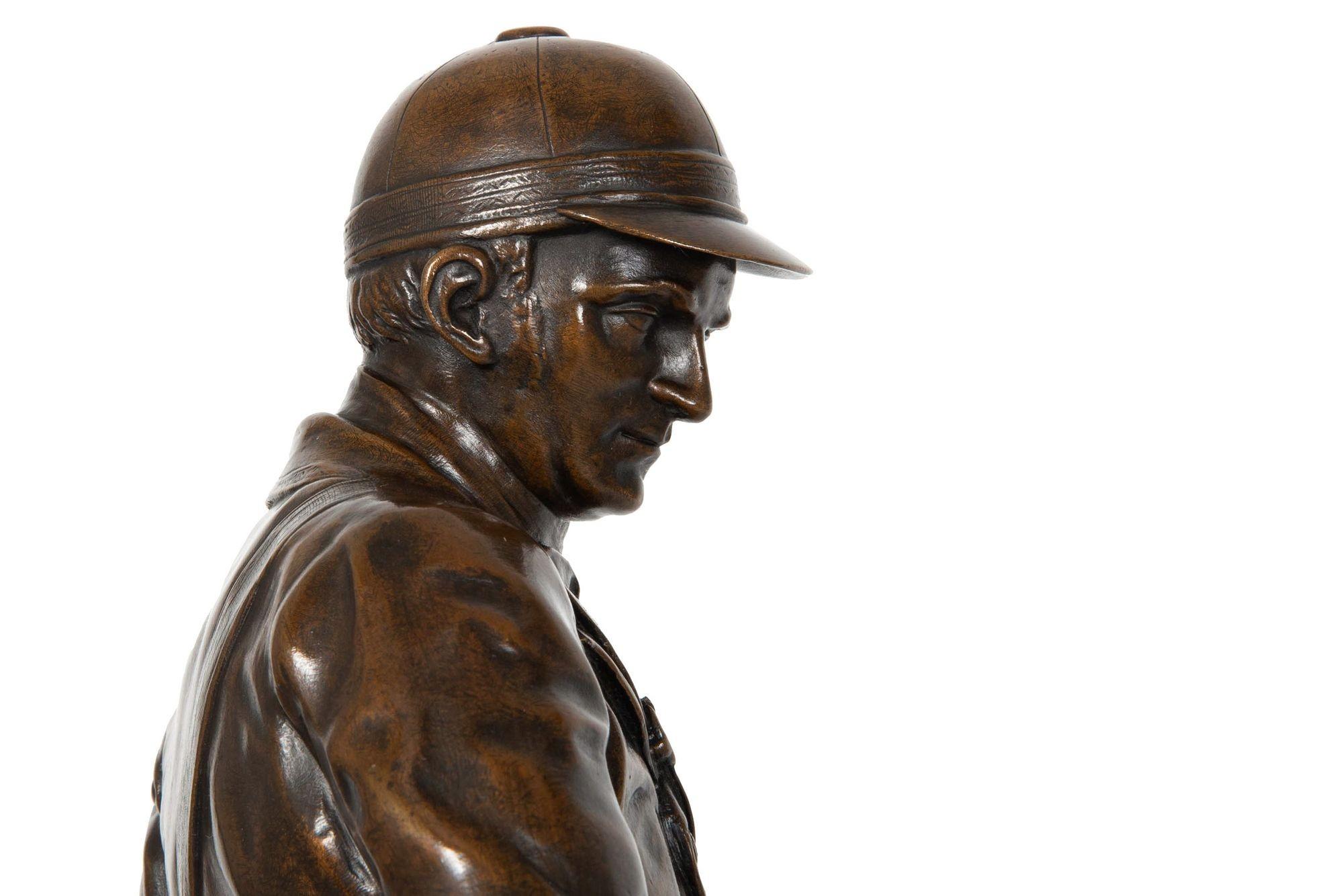 Fina y rara escultura de bronce antiguo 
