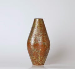 Fine and unusual signed Copper vase