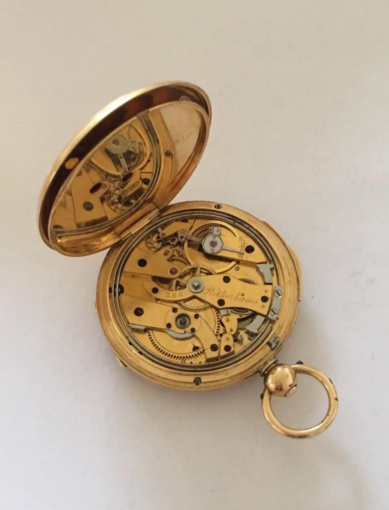 rotherhams pocket watch serial numbers