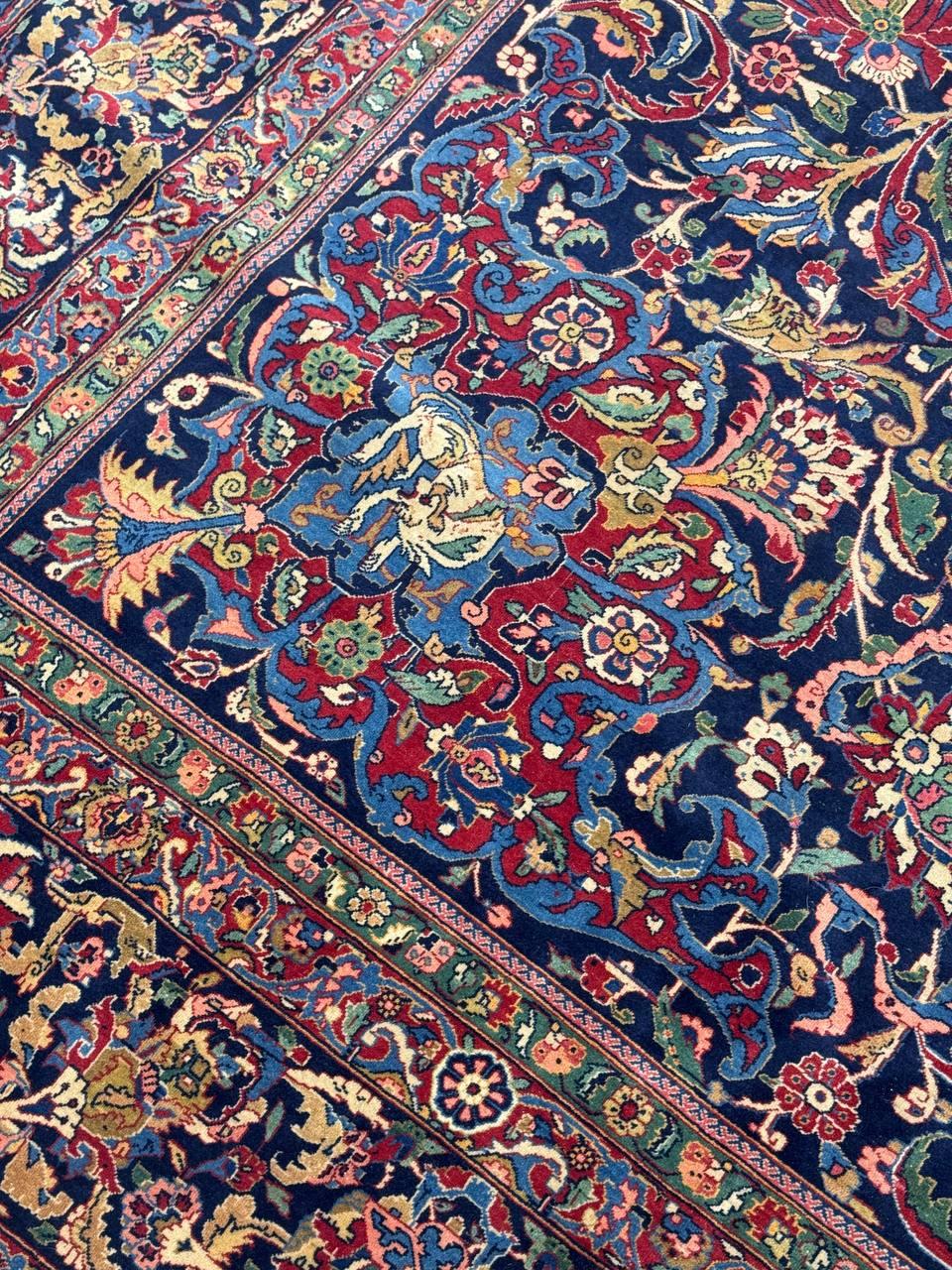 Seltener feiner antiker CIRCA 19. Jahrhundert persischer Kashan-Teppich

Größe: 5,17 m x 3,08m.

Toller Condit.