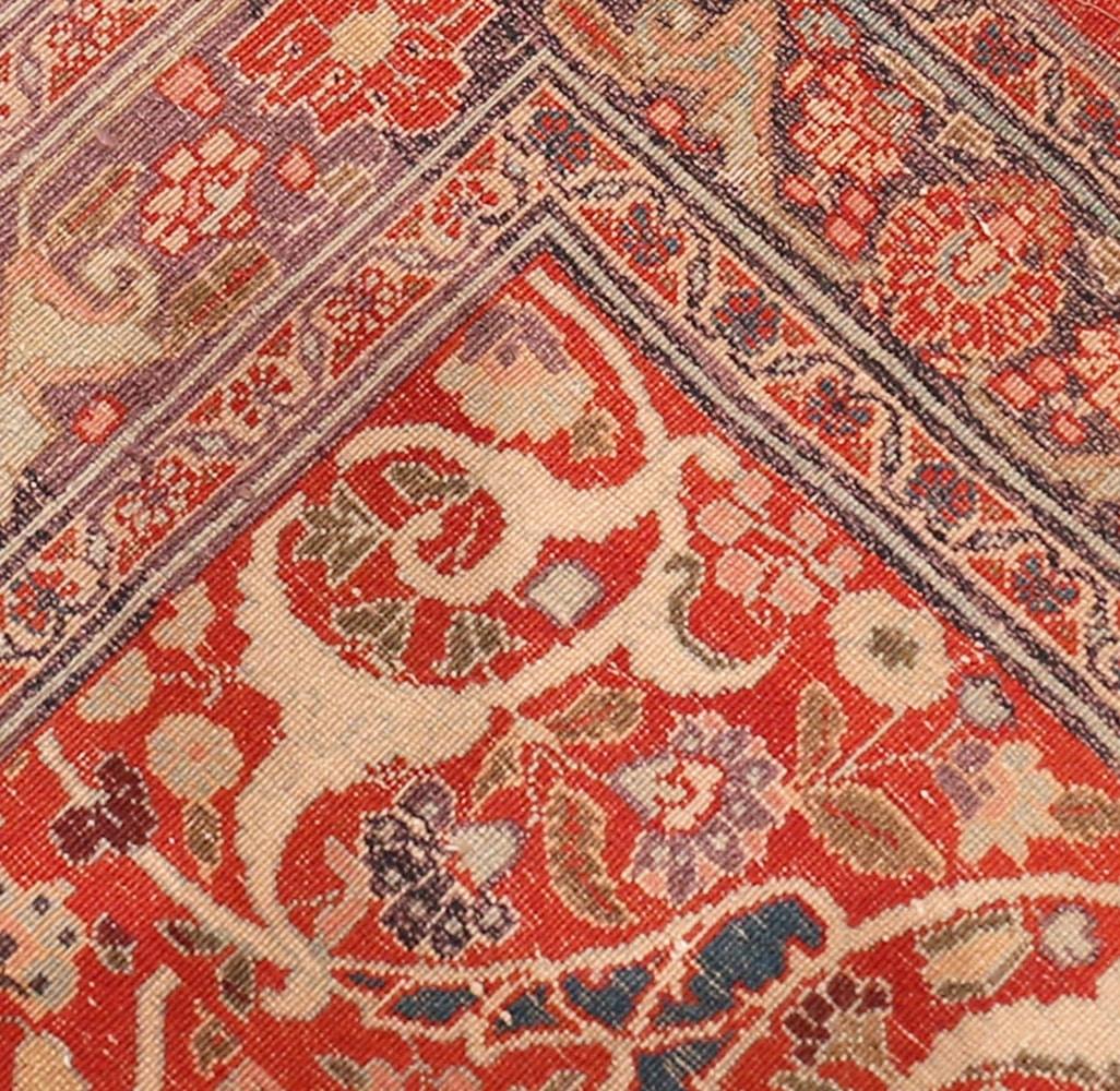 19th Century Antique All Over Design Persian Tabriz Rug. 12 ft 6 in x 17 ft 10 in  For Sale
