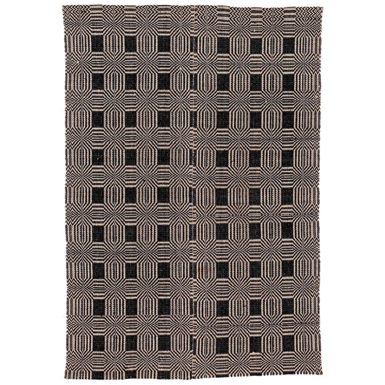 American Coverlet with Geometric Pattern, ca. 1930