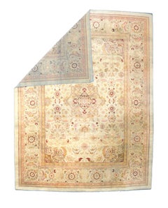 Fine Antique Amritsar Wool Rug 9’0" x 12’0"
