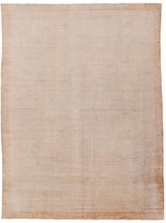 Tapis ancien d'Anatolie All-Over Design/One à deux tons de couleurs douces