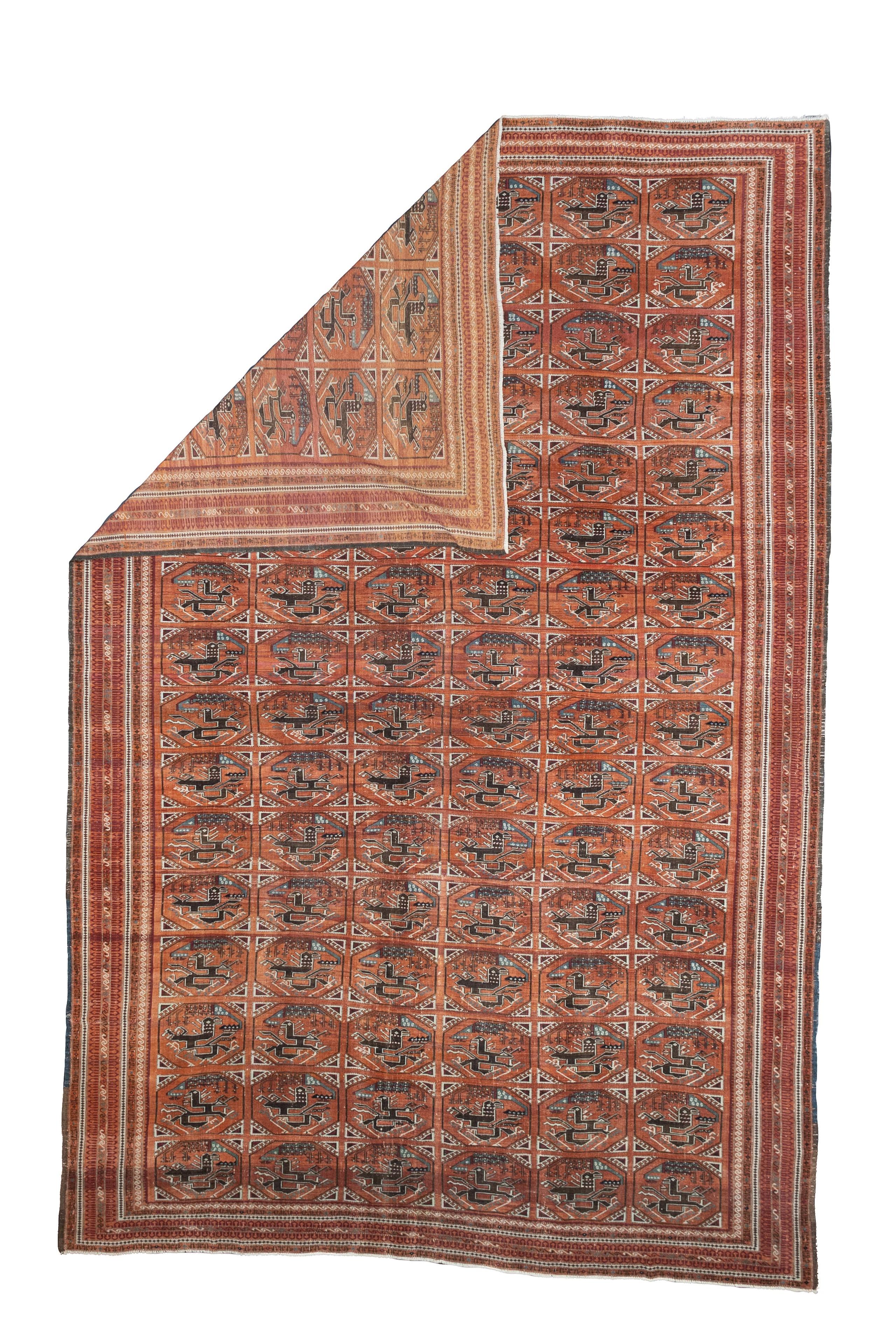 Tappeto Beshir antico 9'5