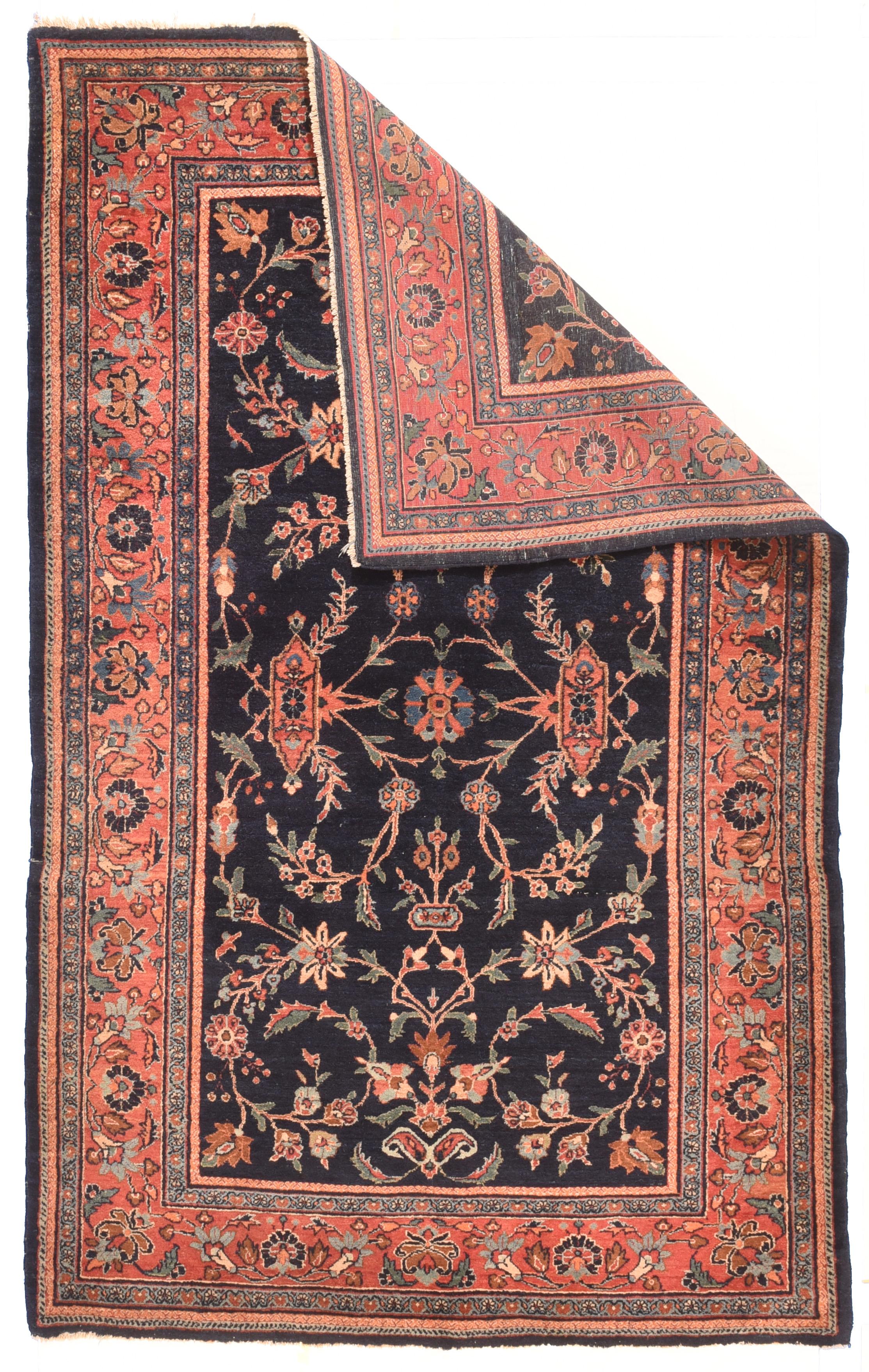 Hand-Knotted Antique Persian Bidjar