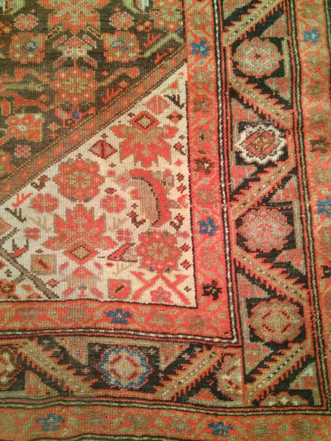 Known in the old rug literature as ‘Gentleman’s carpets’, Qarabagh long rugs such as this one represent a classic late nineteenth century type which became quite popular in the West, especially because of its traditional kelleh format, in which the