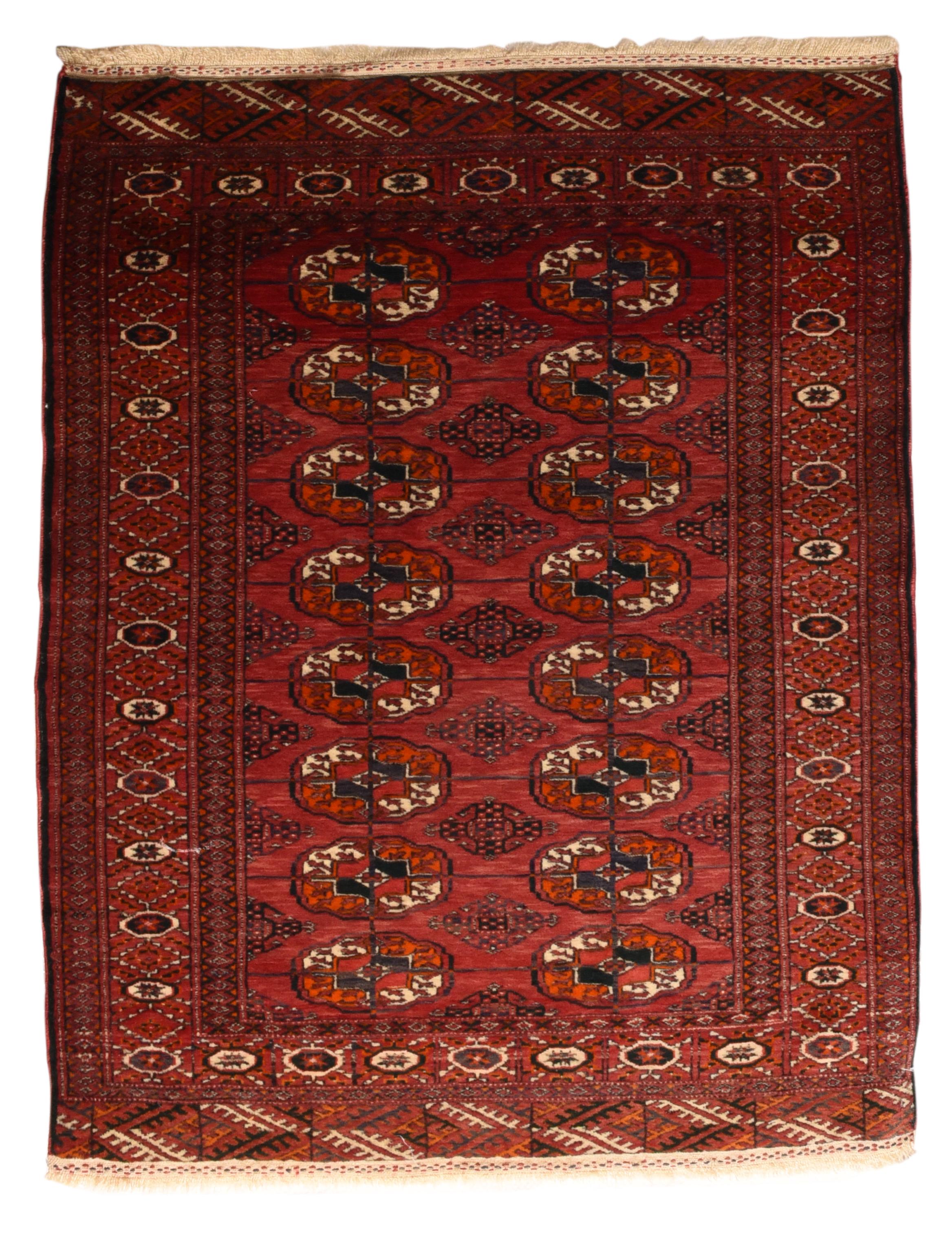 Russian Vintage Turkeman Bokhara For Sale