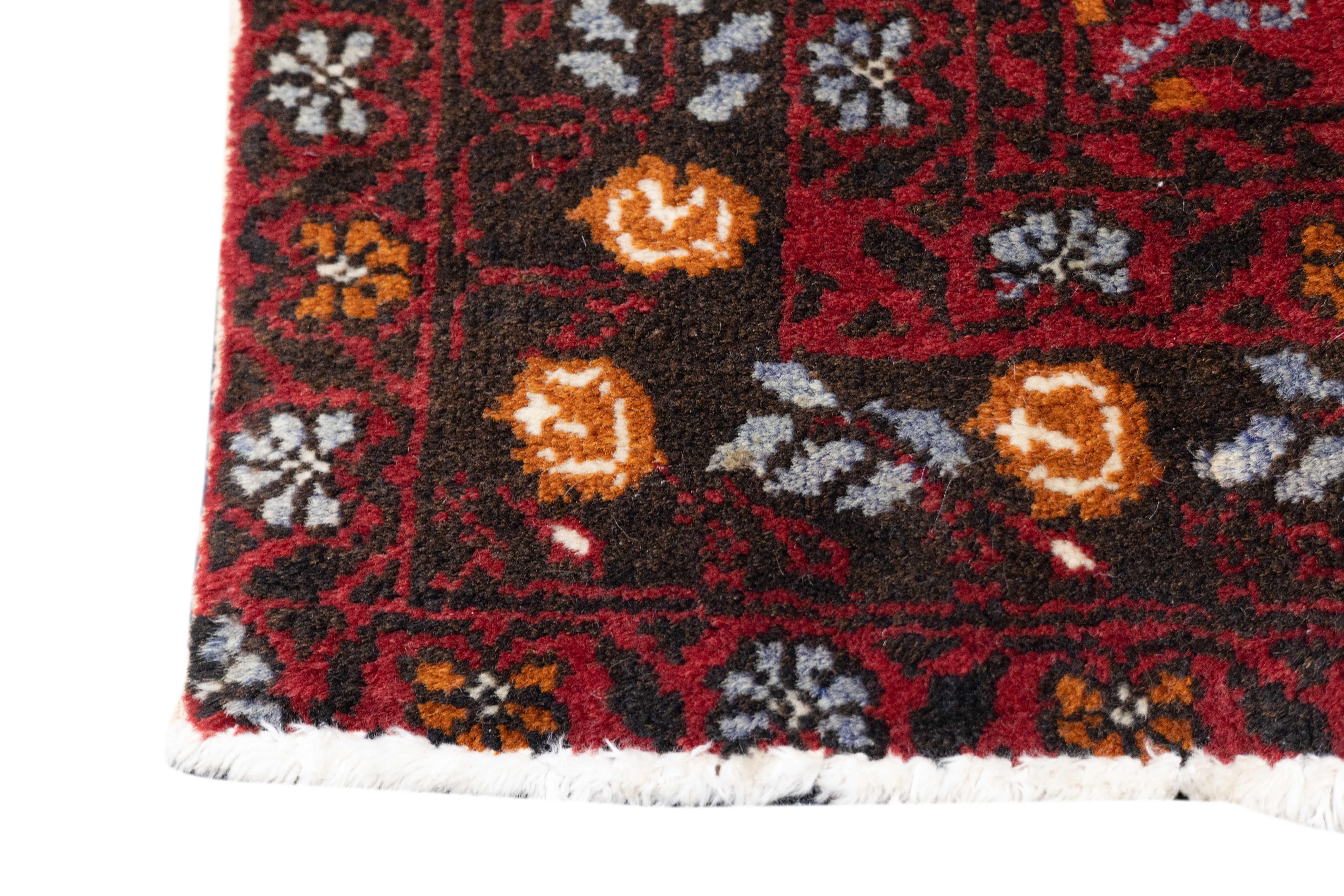 Fine Antique Bokhara Wool Rug 1'9'' x 2'5'' For Sale 4