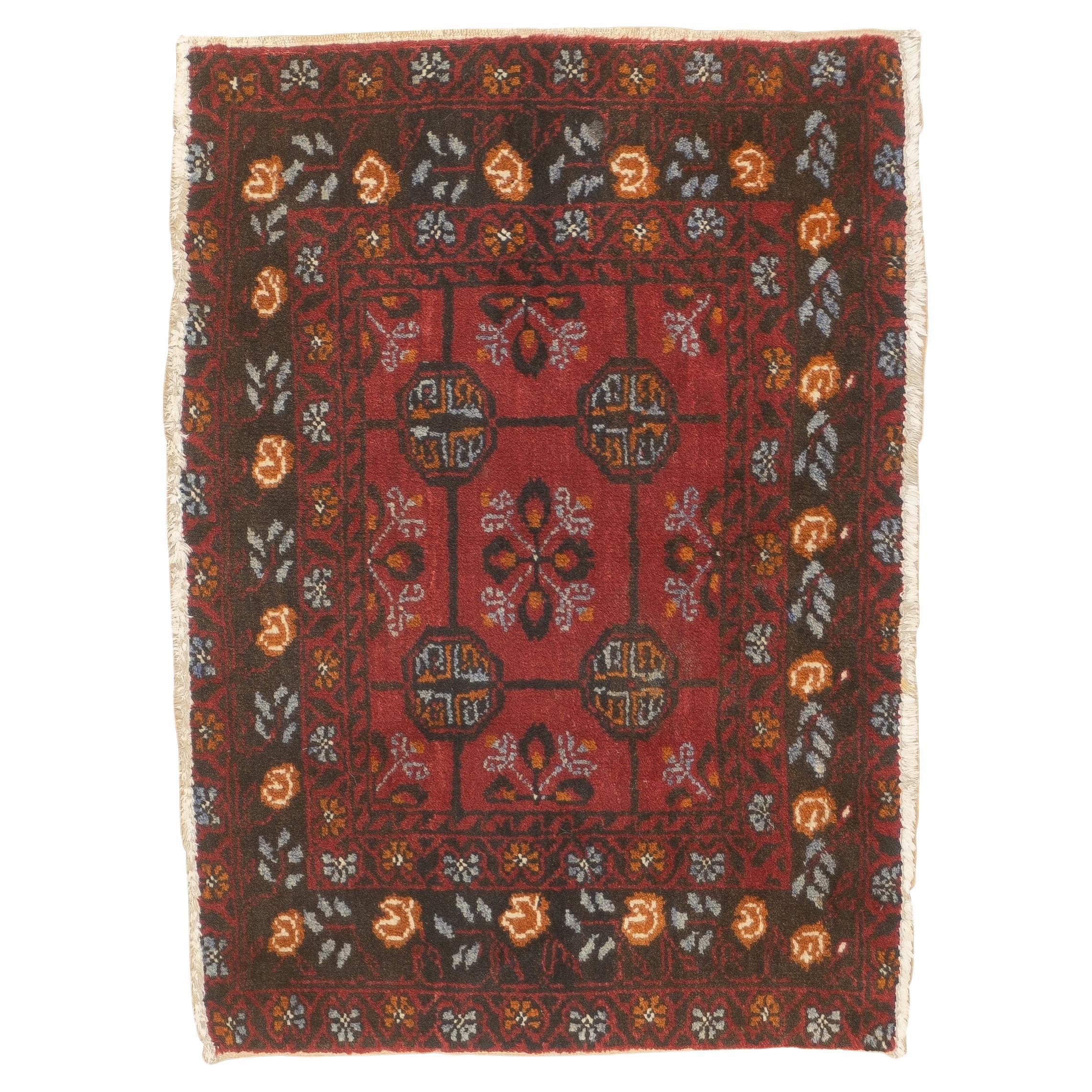 Fine Antique Bokhara Wool Rug 1'9'' x 2'5'' For Sale