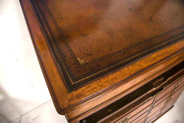 Fine Antique British Lift-Top Architect's Desk For Sale 4