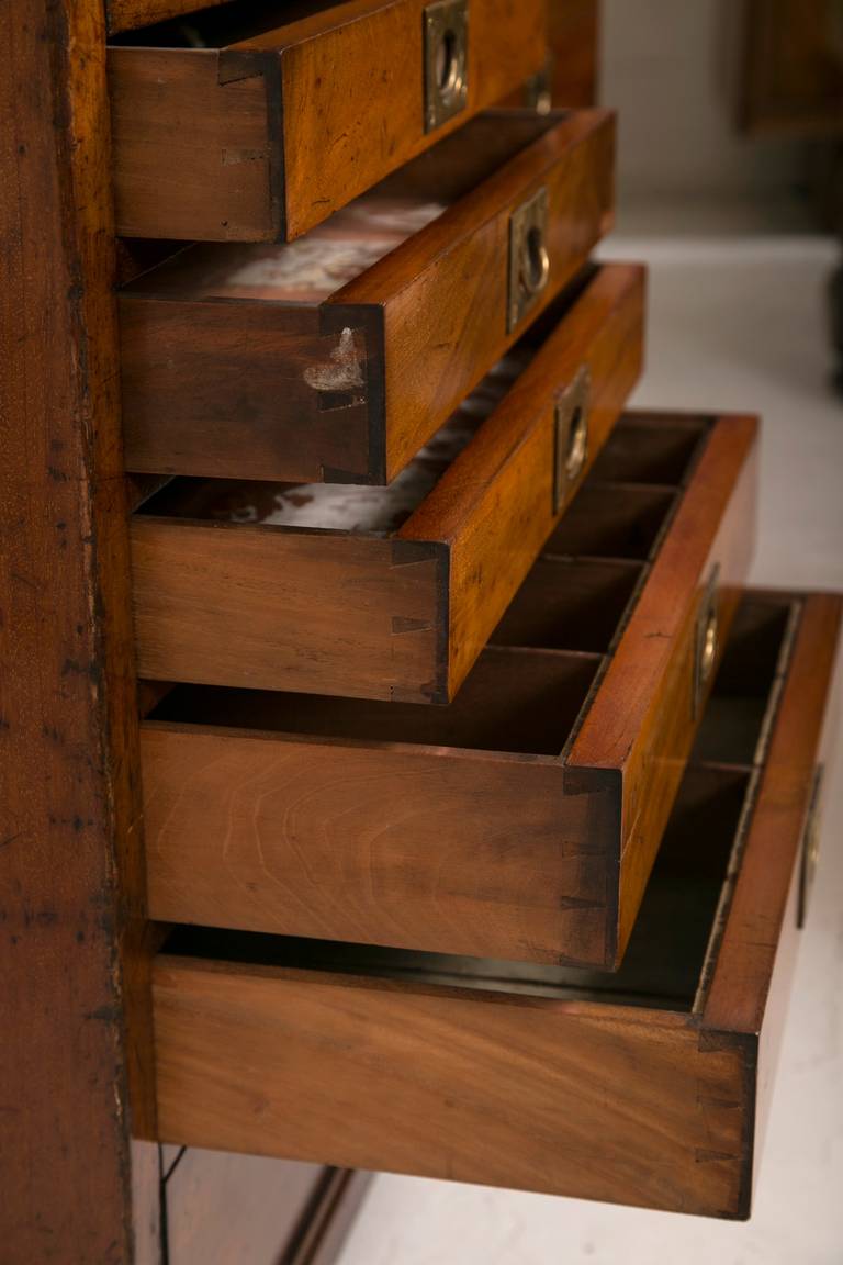 Fine Antique British Lift-Top Architect's Desk For Sale 1