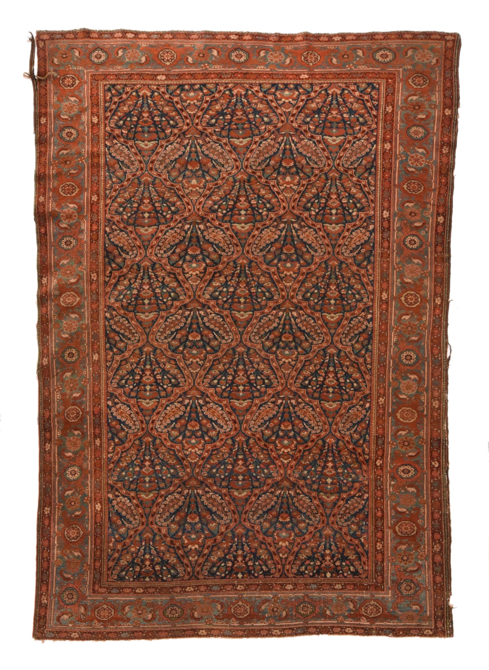 Antique Persian Malayer In Excellent Condition For Sale In New York, NY