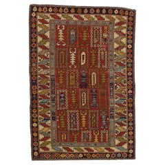 Tappeto antico Kuba caucasico 3'5" x 5'0"