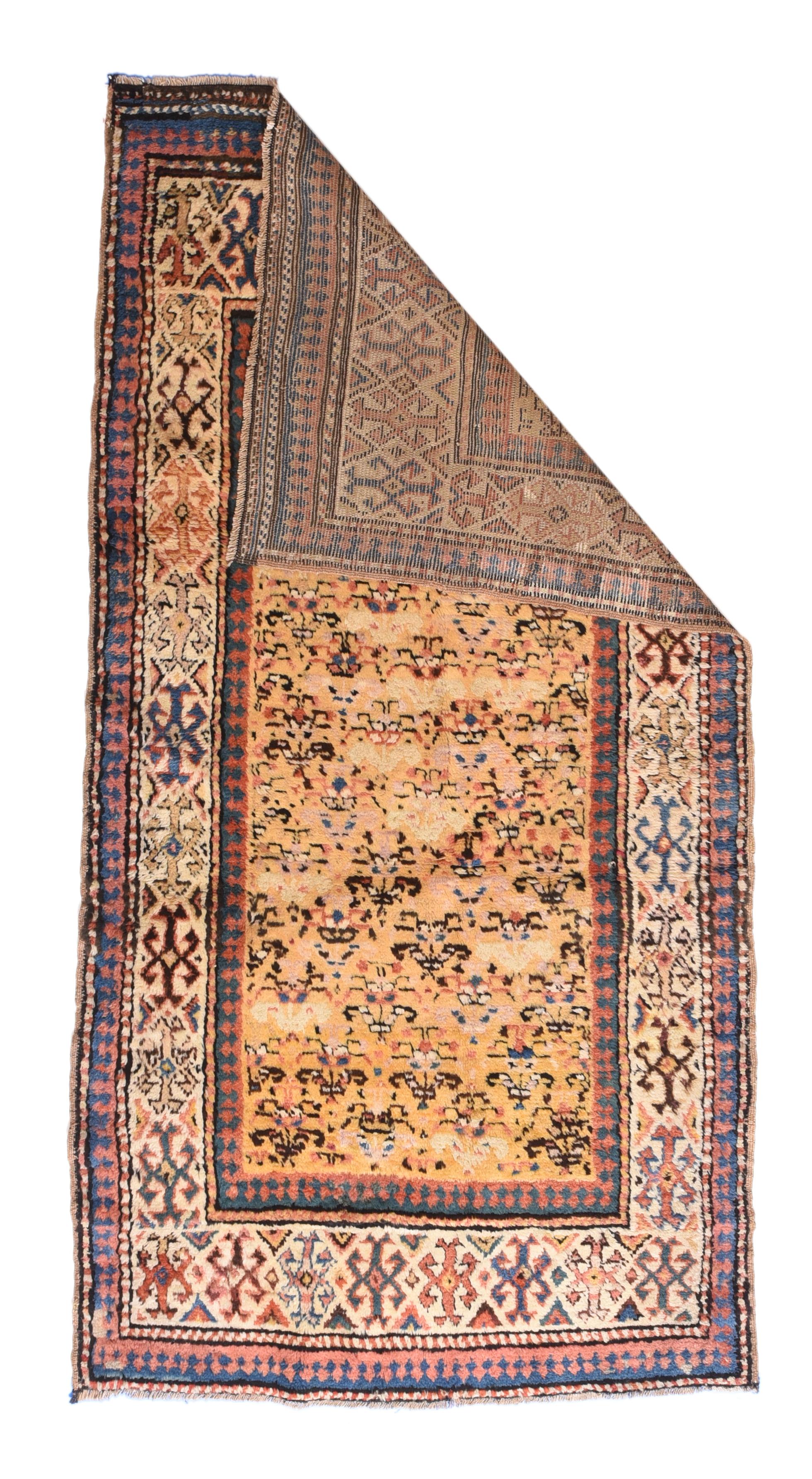 Other Antique Persian Kurdish Area Rug For Sale
