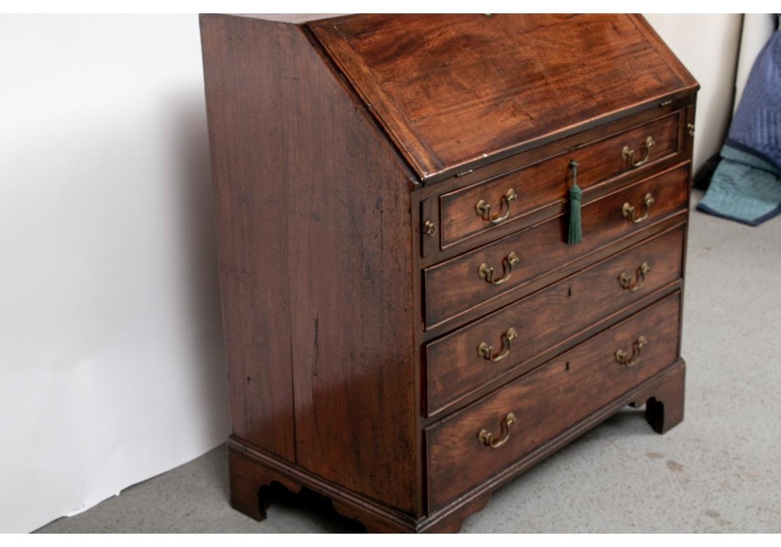 Fine Antique Chippendale Style Slant Front Desk 8