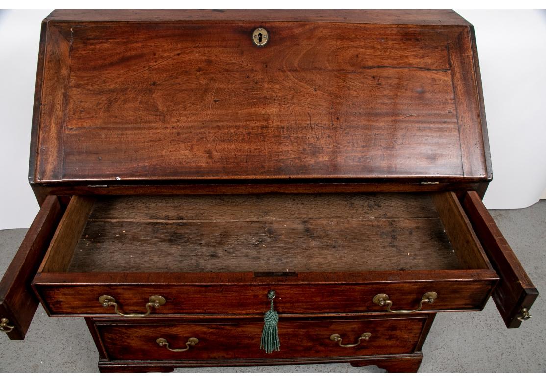 Fine Antique Chippendale Style Slant Front Desk 9