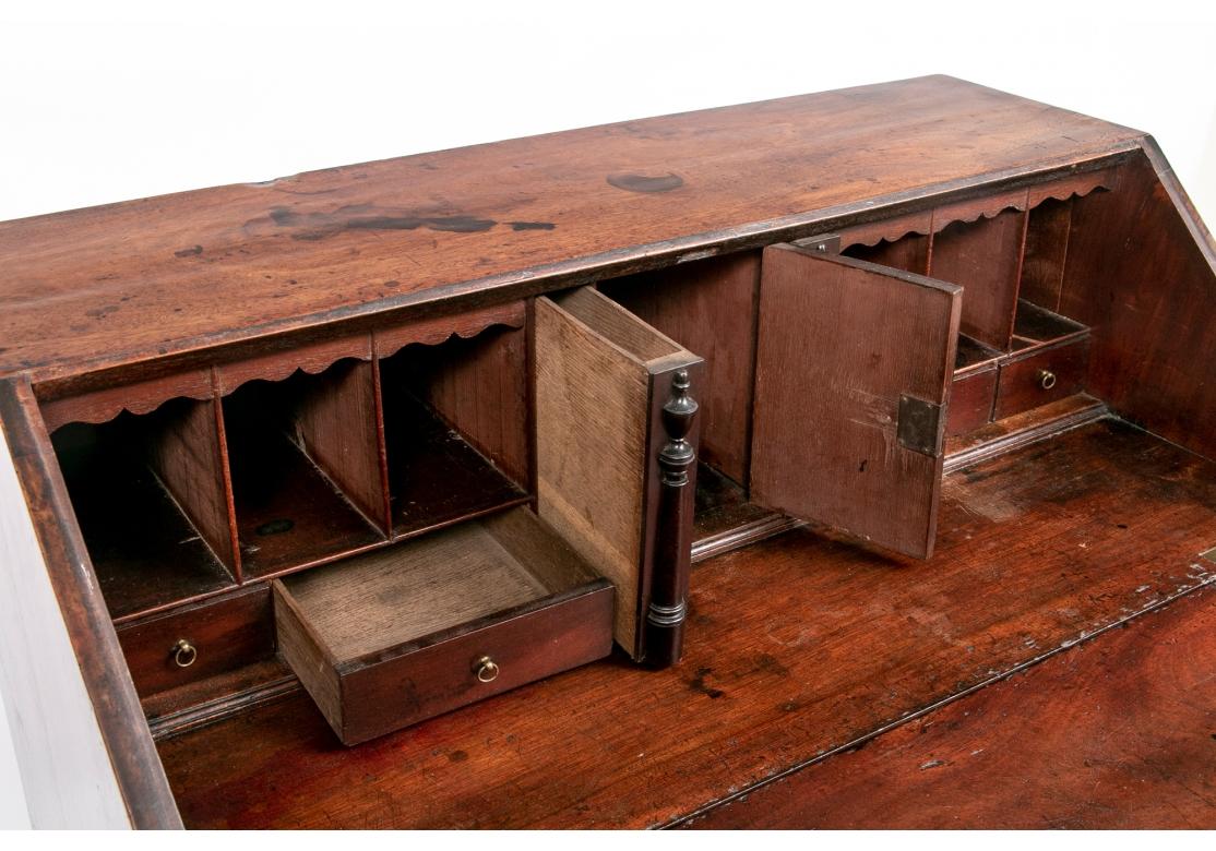 Fine Antique Chippendale Style Slant Front Desk 2