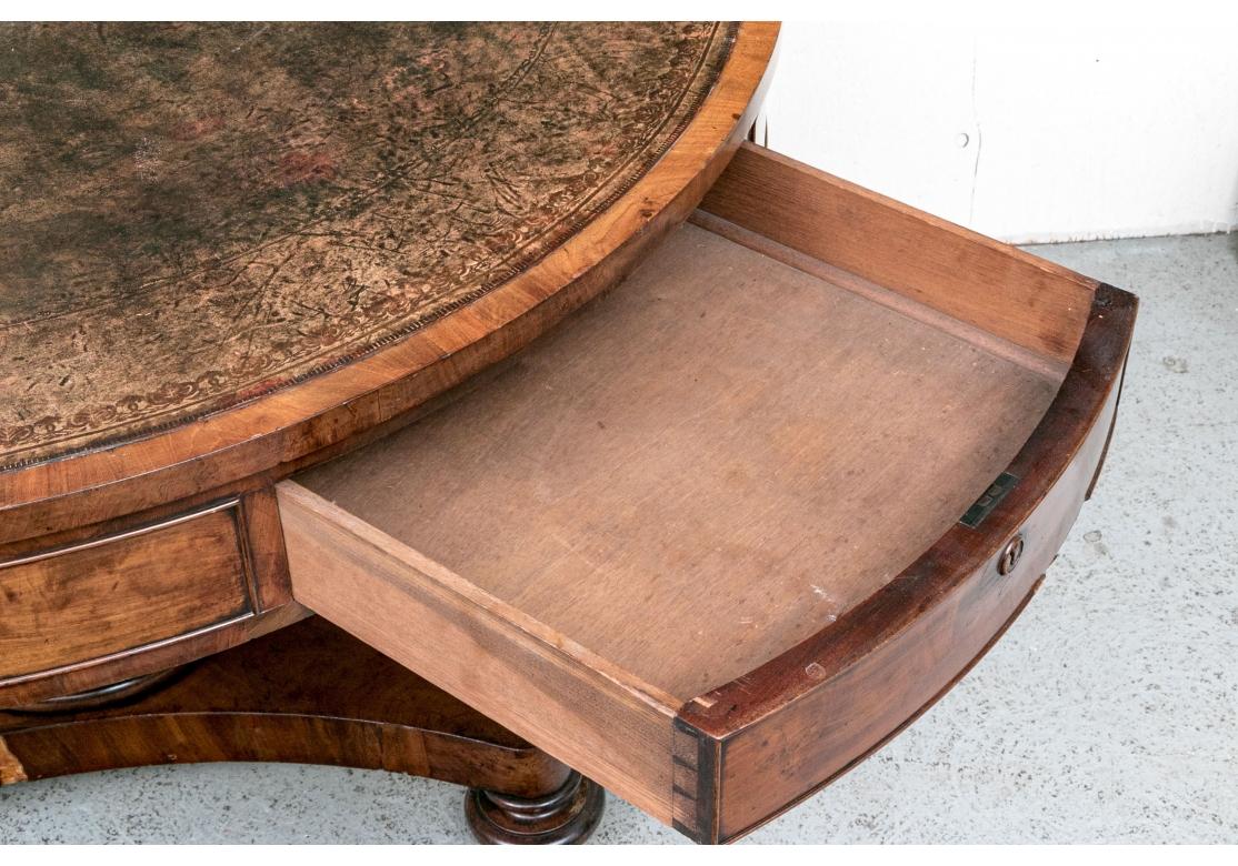 Fine Antique English Banker’s Table For Sale 6