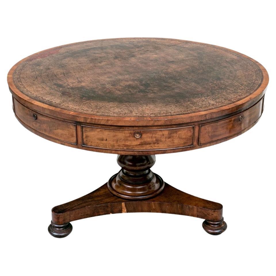 Fine Antique English Banker’s Table For Sale