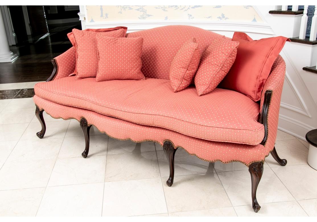 Feines antikes Sofa im englischen Stil im Angebot 4
