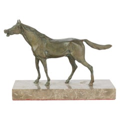 Fine Antique Equestrian Horse Bronze