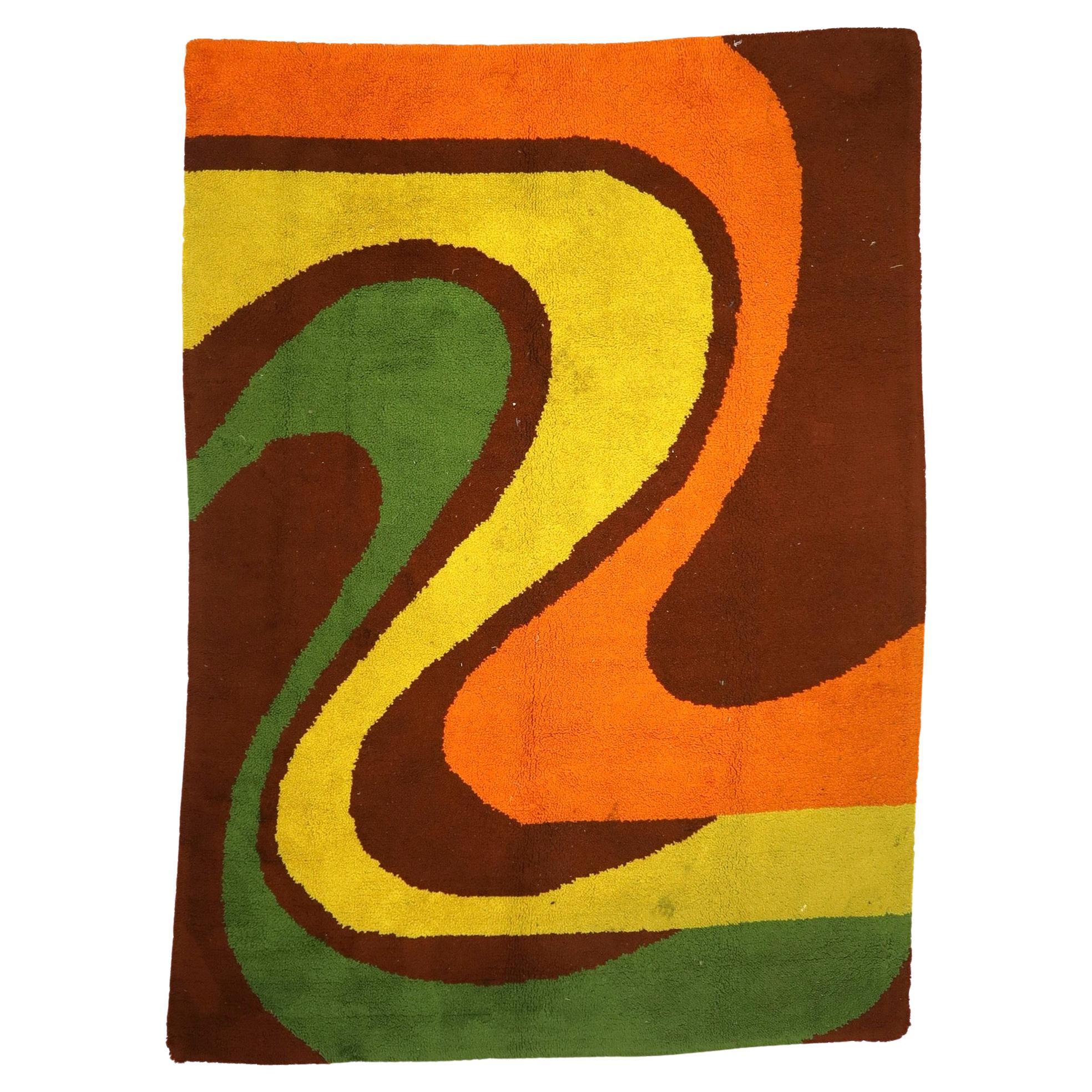 Fine Antiques European Art Deco Rug 6'5" x 8'9 en vente