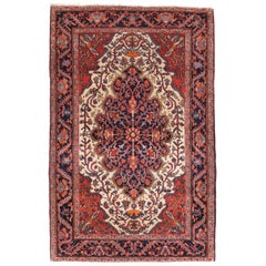 Fine Antique Farahan Sarouk Persian Rug, Hand Knotted, circa 1890
