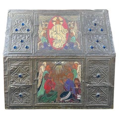 Fine Used Folk Art Reliquary Box, 1920